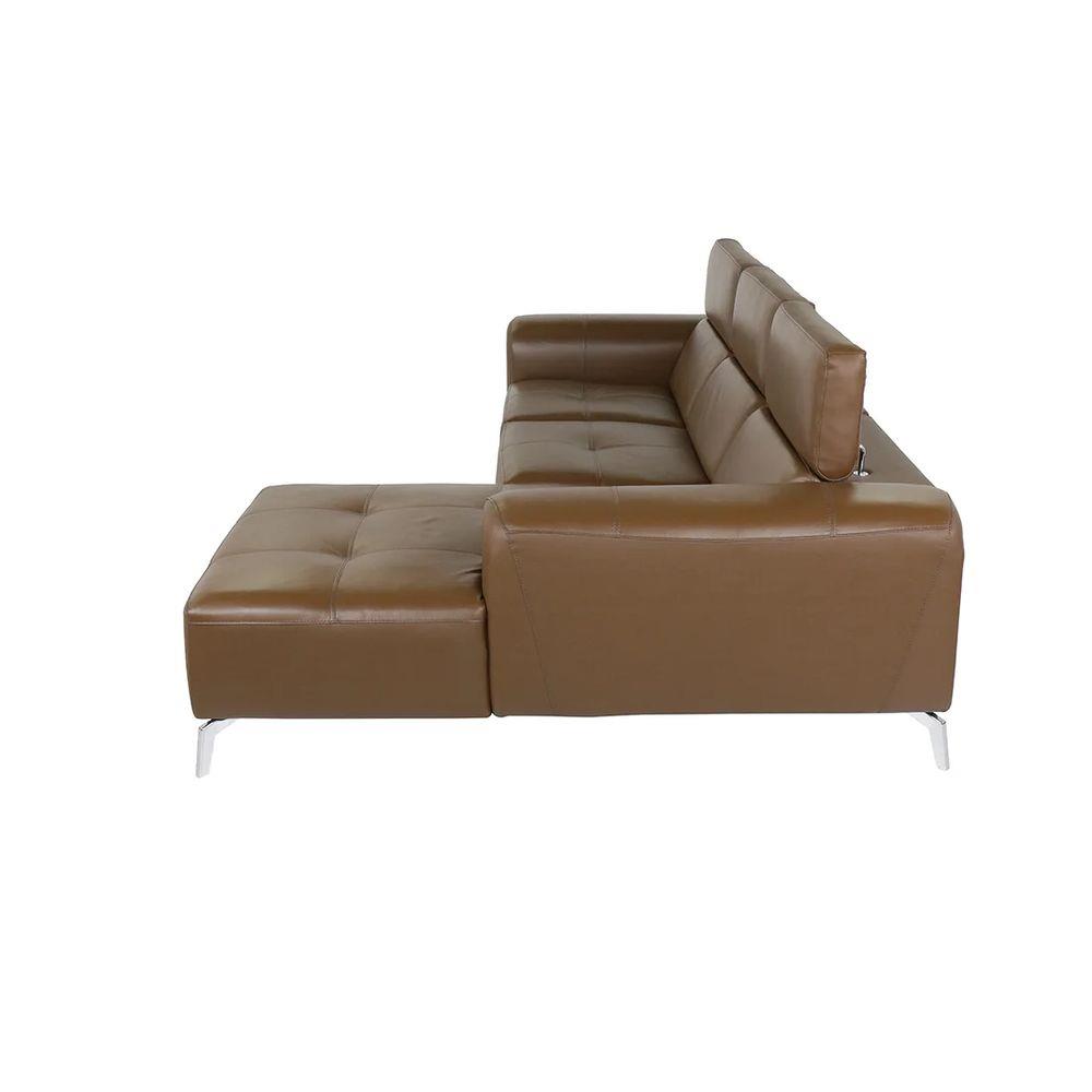 โซฟาเข้ามุมขวา SB FURNITURE GURIN 2 สีน้ำตาล