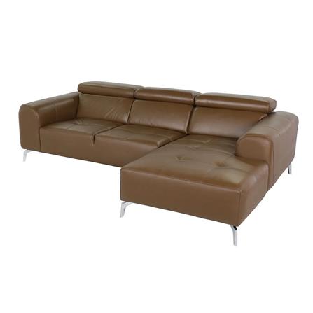 โซฟาเข้ามุมขวา SB FURNITURE GURIN 2 สีน้ำตาล