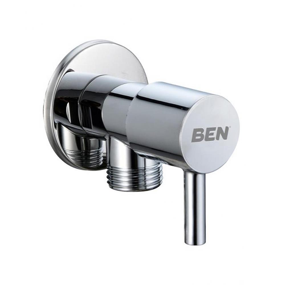 สต๊อปวาล์ว 1 ทาง BEN BN STP-9694 สีโครม