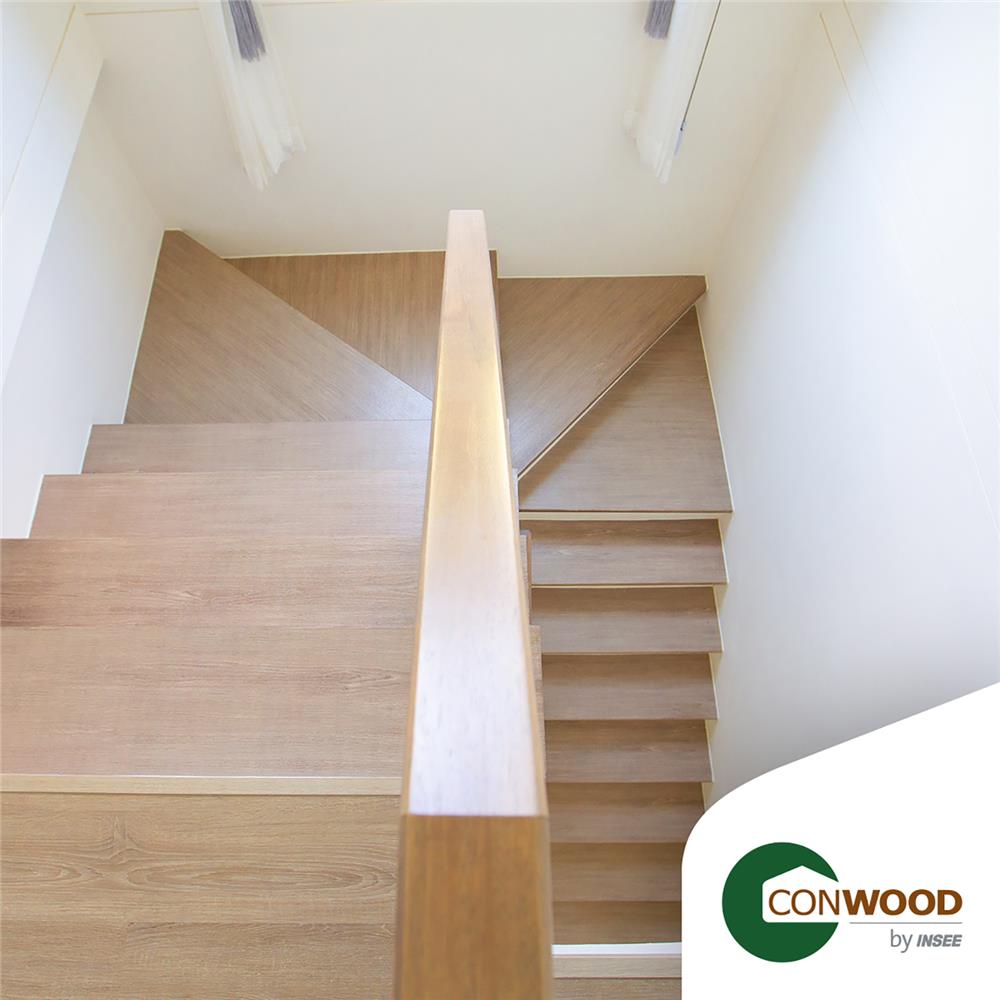 ไม้บันได ลูกนอน CONWOOD 10 นิ้ว 25X120X2.5 ซม. สีโมเดิร์นทีค