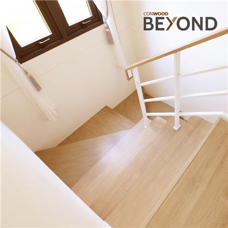 ไม้บันได ลูกนอน CONWOOD 10 นิ้ว 25X120X2.5 ซม. สีโมเดิร์นทีค_2