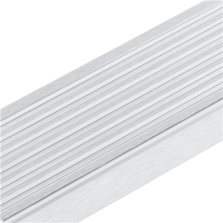 จมูกบันไดอะลูมิเนียม DP 5ซม. 2.5ม. สีเงินปัดลาย_1