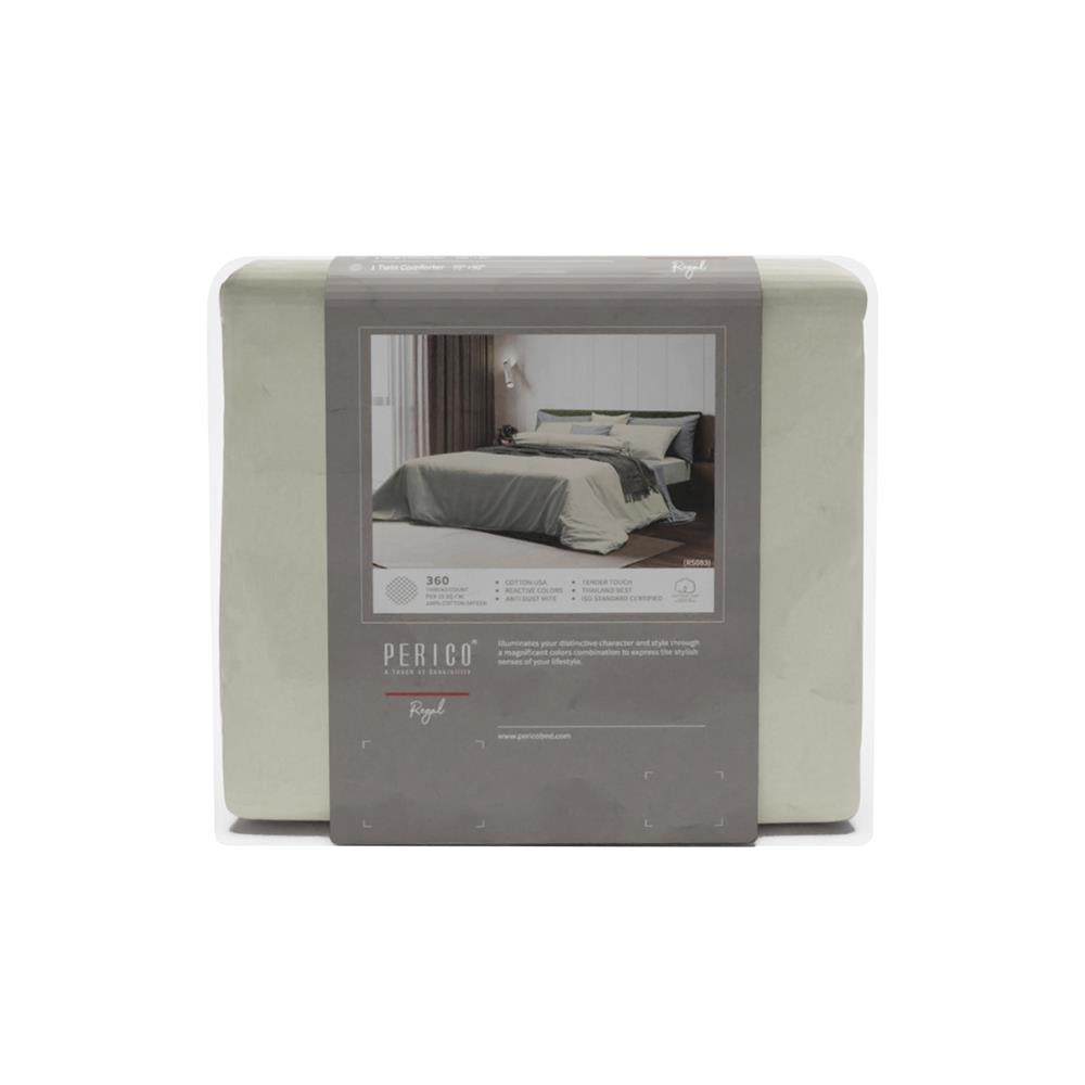 ชุดผ้าปูที่นอน 6 ฟุต 3 ชิ้น PERICO REGAL SOLID RS083