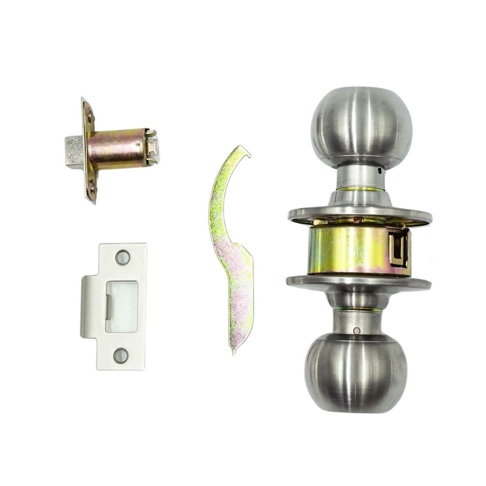 ลูกบิดประตู ห้องน้ำ หัวกลม YALE VCA5242US32D สีสเตนเลส