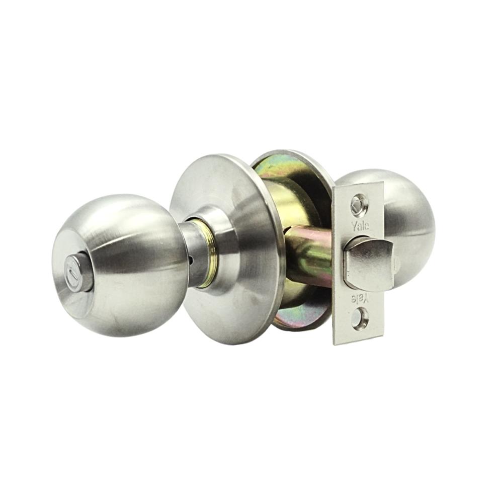 ลูกบิดประตู หัวกลม YALE VCA5247US32D สีสเตนเลส