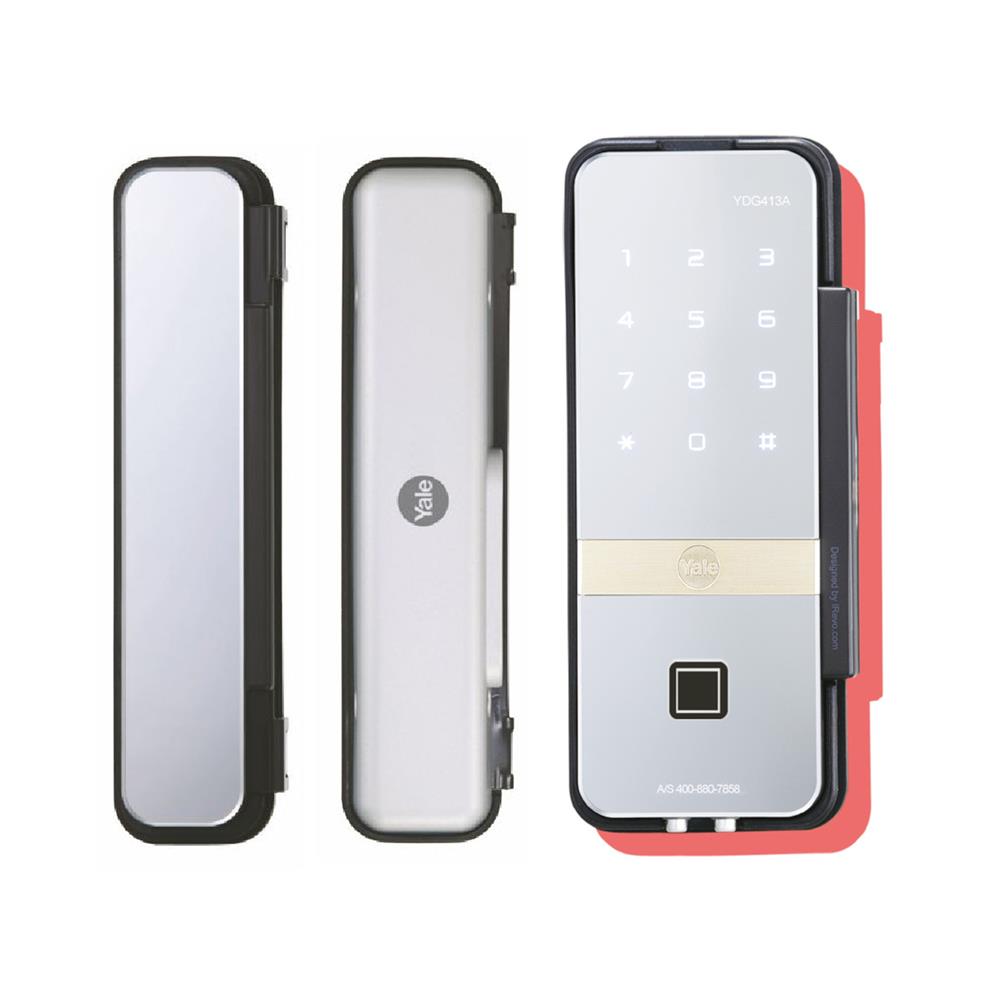กลอนประตูดิจิตอล YALE YDG413A สีดำ