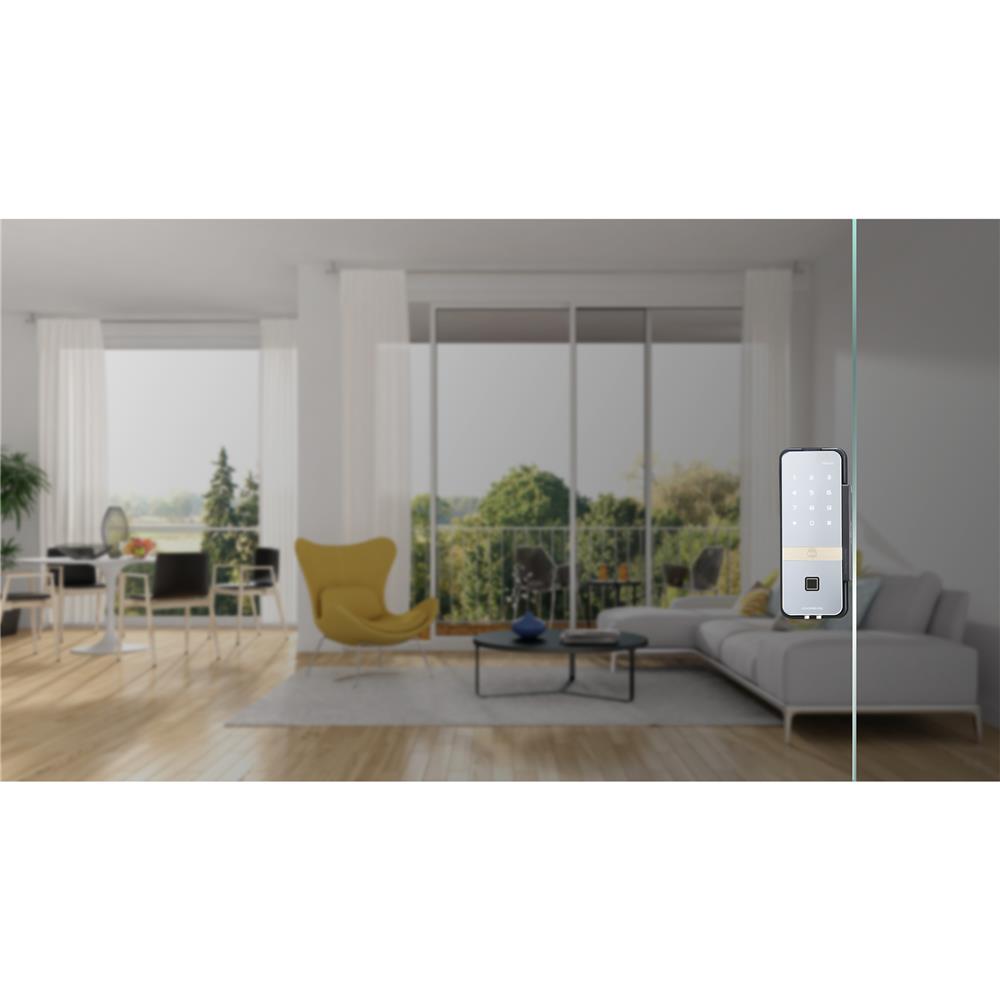 กลอนประตูดิจิตอล YALE YDG413A สีดำ