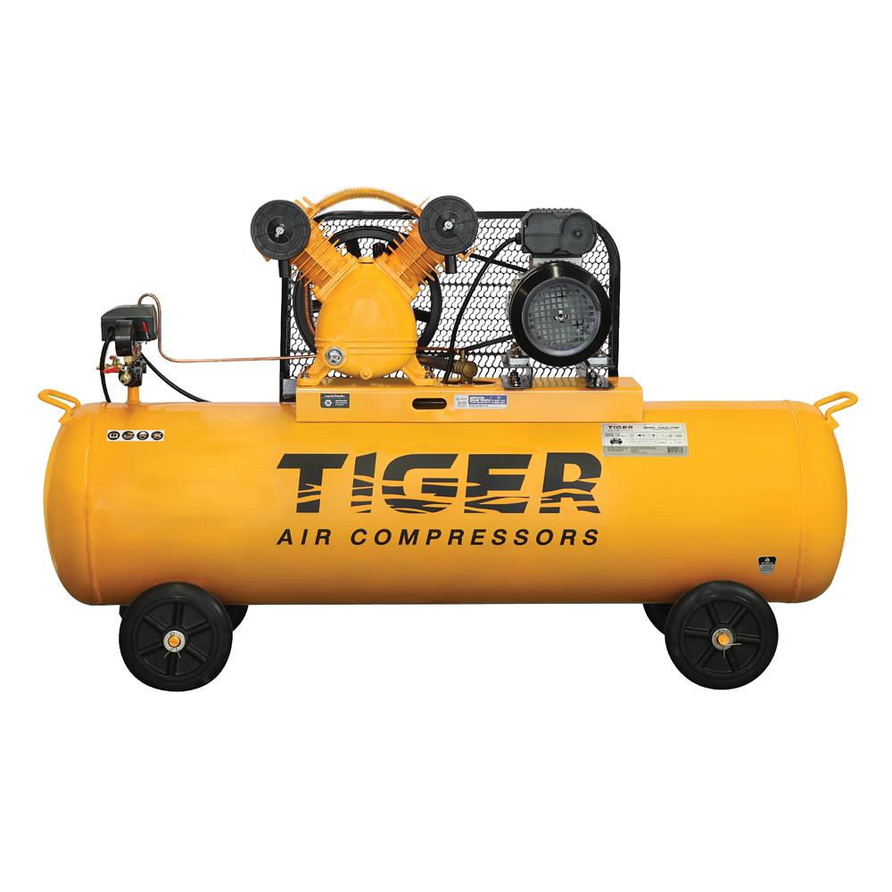 ปั๊มลมสายพาน TIGER TGA22-150M 2HP 150L 220 โวลต์