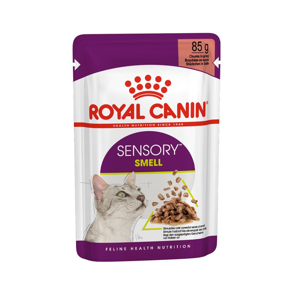 อาหารเปียกแมว ROYAL CANIN SENSORY SMELL GRAVY 85 ก.