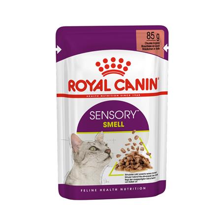 อาหารเปียกแมว ROYAL CANIN SENSORY SMELL GRAVY 85 ก._0