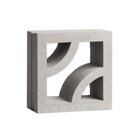 บล็อกช่องลม VBLOCK ลายพายน์ 19x19x9 ซม._0