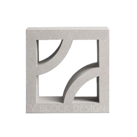 บล็อกช่องลม VBLOCK ลายพายน์ 19x19x9 ซม._1