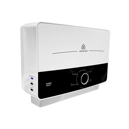 เครื่องทำน้ำร้อน ARISTON AURES ME 8000 วัตต์ สีขาว/ดำ_1