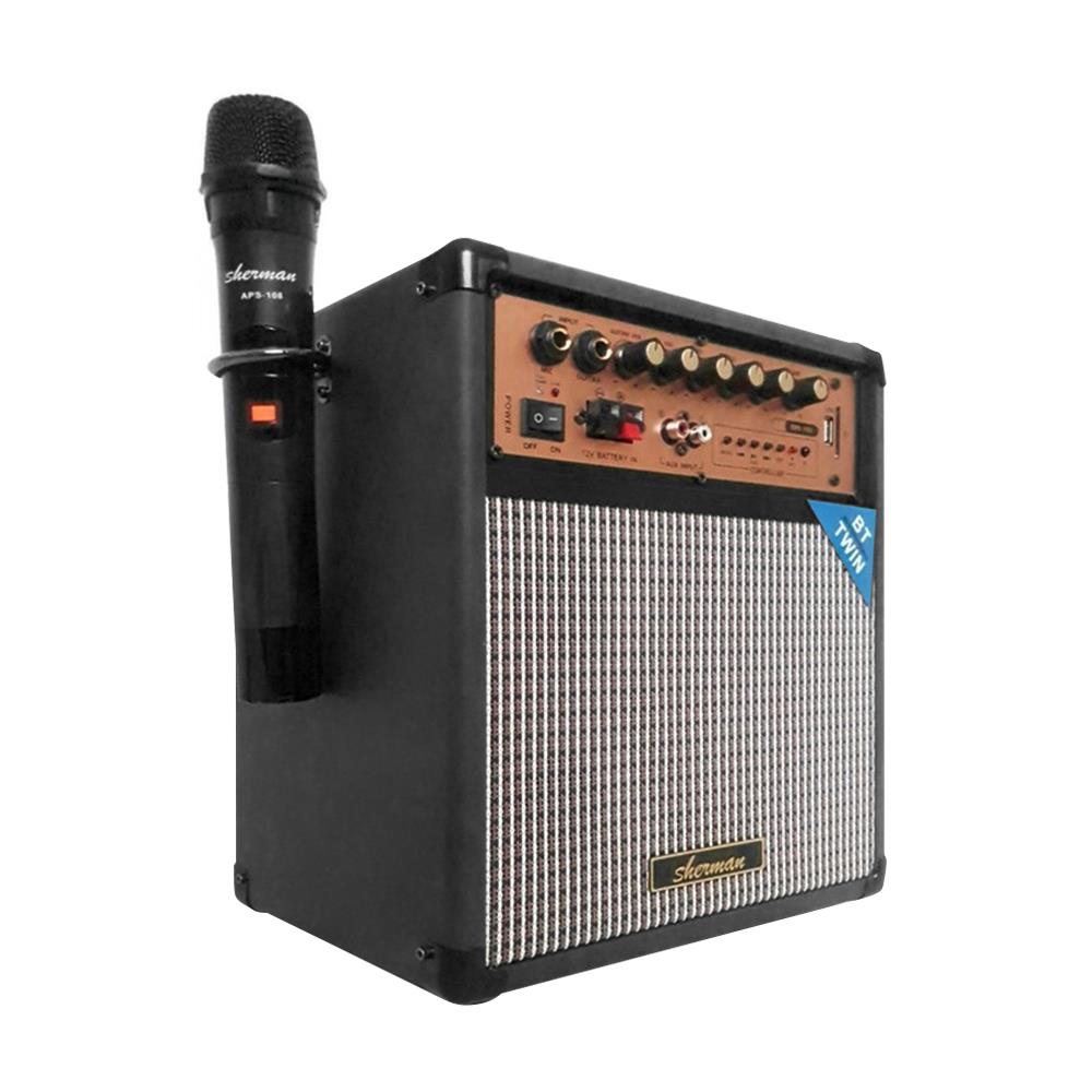 ลำโพงบลูทูธพร้อมไมค์ Sherman APS-108