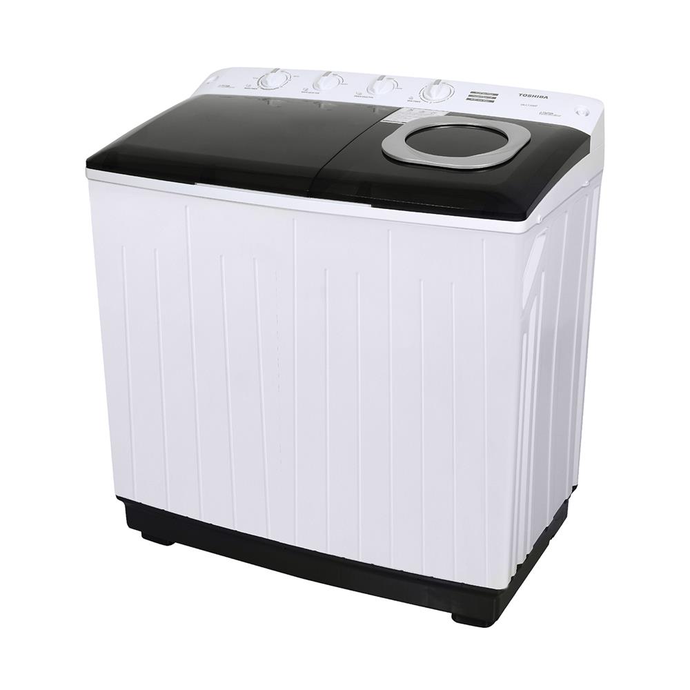 เครื่องซักผ้า 2 ถัง TOSHIBA VH-L170MT 16 กก. สีขาว
