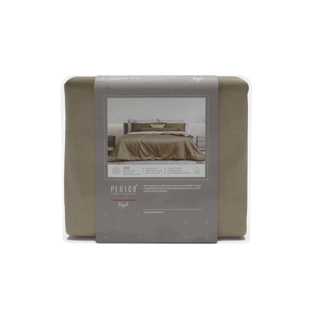 ชุดผ้าปูที่นอน 5 ฟุต 3 ชิ้น PERICO REGAL SOLID RS082