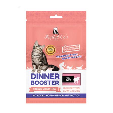 ผงโรยอาหารแมว KELLY&CO DINNER BOOSTER PORK LIVER 50 ก.