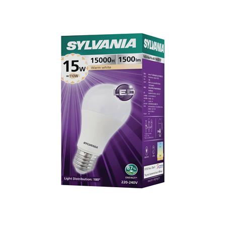 หลอด LED SYLVANIA 15 วัตต์ WARM WHITE E27_1