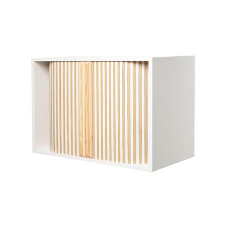 ตู้พระหน้าบานเลื่อน FASTTECT CBN3060 สีขาว