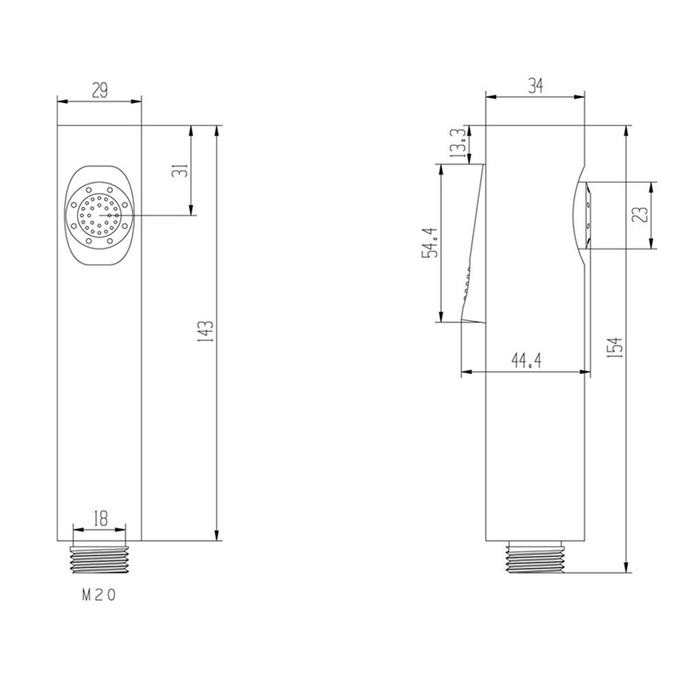 ชุดสายฉีดชำระสเตนเลส RASLAND RA NICK999