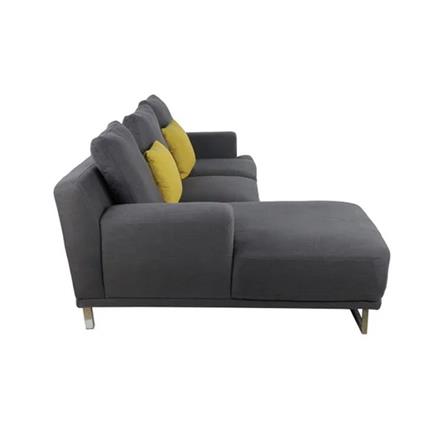 โซฟาเข้ามุมซ้าย SB FURNITURE GIRLY LA1502-16 สีเทาเข้ม_2