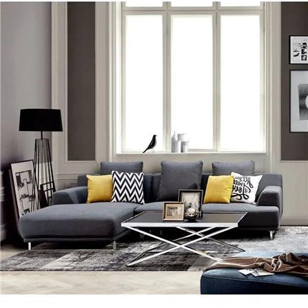 โซฟาเข้ามุมซ้าย SB FURNITURE GIRLY LA1502-16 สีเทาเข้ม_3