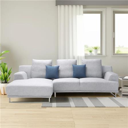 โซฟาเข้ามุมซ้าย SB FURNITURE GIRLY LA1502-13 สีเทา_3