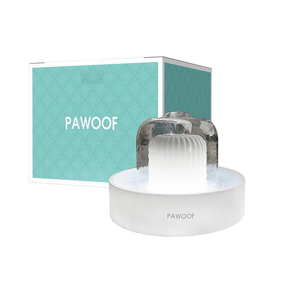 น้ำพุแมว PAWOOF WATER PURIFIER AURA WHITE 2.3 ลิตร