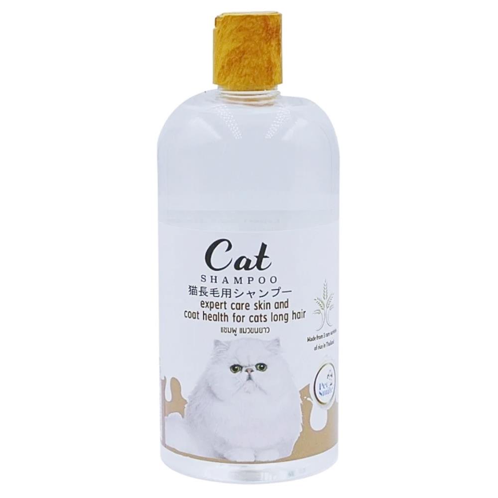 แชมพูสำหรับแมวขนยาว PETSMILE 550 มล.