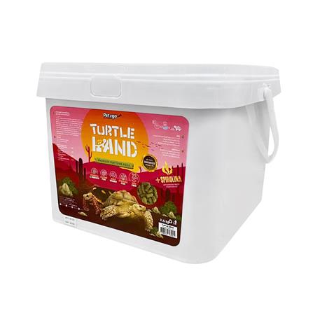อาหารเต่าบก PET2GO SPIRULINA PLUS 2.5 กก.