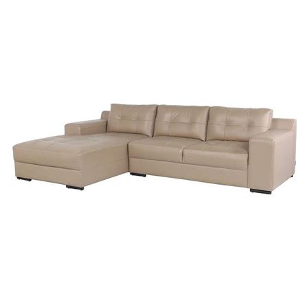 โซฟาเข้ามุมซ้าย SB FURNITURE MOLINE สีน้ำตาลอ่อน_0