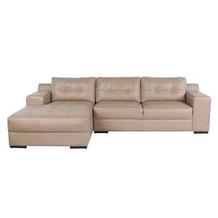 โซฟาเข้ามุมซ้าย SB FURNITURE MOLINE สีน้ำตาลอ่อน_1