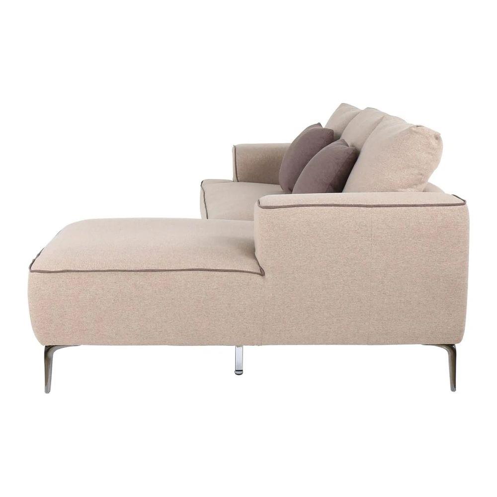 โซฟาเข้ามุมขวา SB FURNITURE GALIN สีน้ำตาล