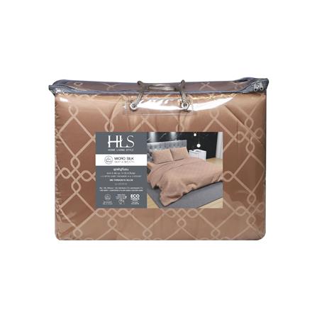 ชุดผ้าปูที่นอน 5 ฟุต 6 ชิ้น HOME LIVING STYLE MEMPHIS สีน้ำตาล_5