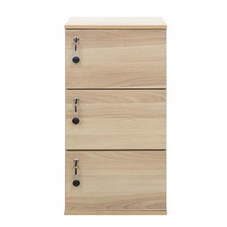 ตู้ล็อกเกอร์ 3 ช่อง FURDINI ANY 40 ซม. สีไวท์โอ๊ค_2