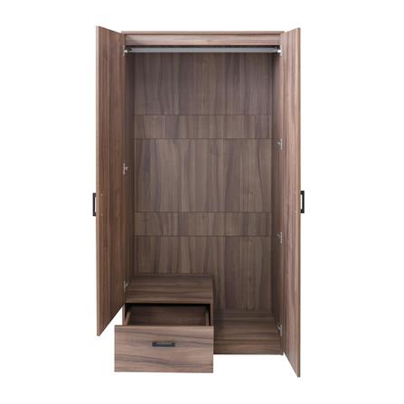 ตู้เสื้อผ้า 2 บานเปิด FURDINI AUSTIN 90 ซม. สีวอลนัท_2