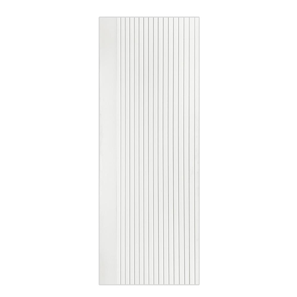 ประตูภายใน PS ไม่เจาะลูกบิด LINEDEKOR LV121 70x200 ซม. สีขาว