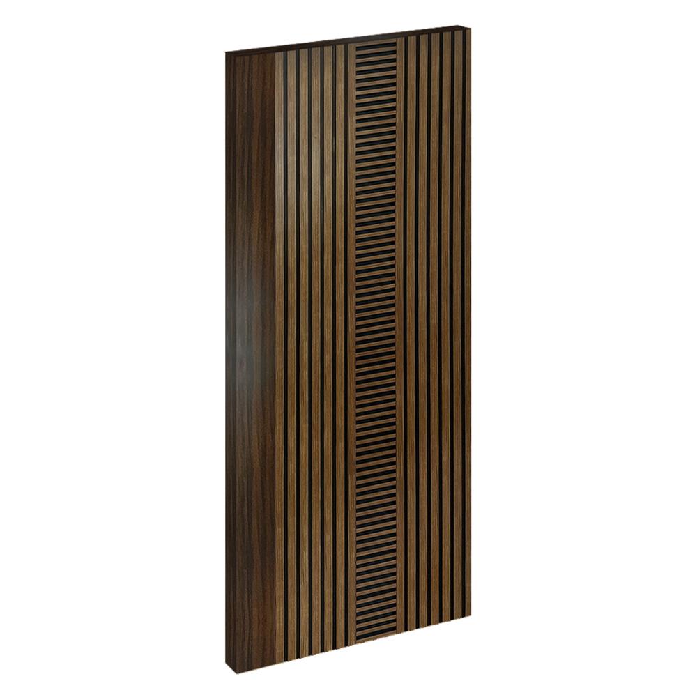 ประตูภายในโพลีสไตรีน ไม่เจาะลูกบิด LINEDEKOR LV221 80x200 ซม. สีโรสวู้ด