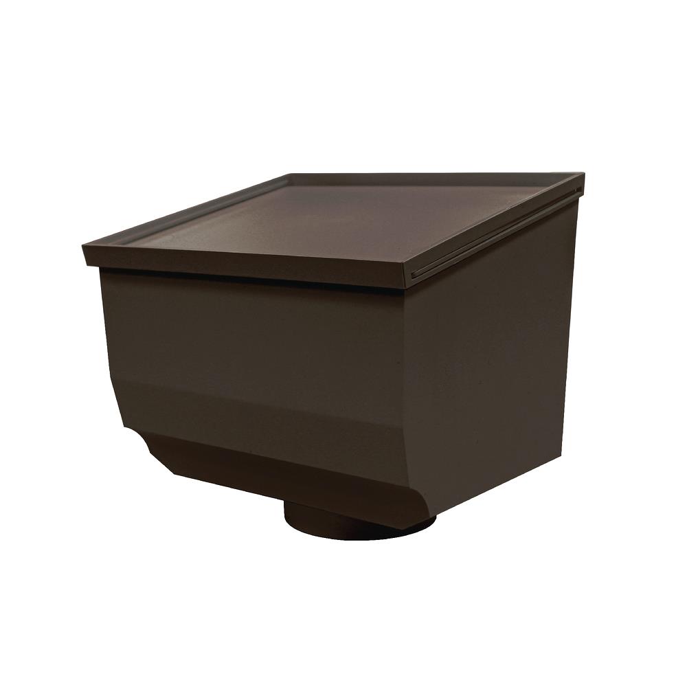 ชุดระบายน้ำระเบียงไวนิล SCG SMART สีน้ำตาลเข้ม