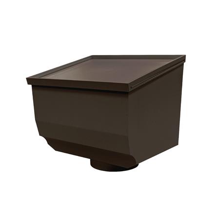 ชุดระบายน้ำระเบียงไวนิล SCG SMART สีน้ำตาลเข้ม_0