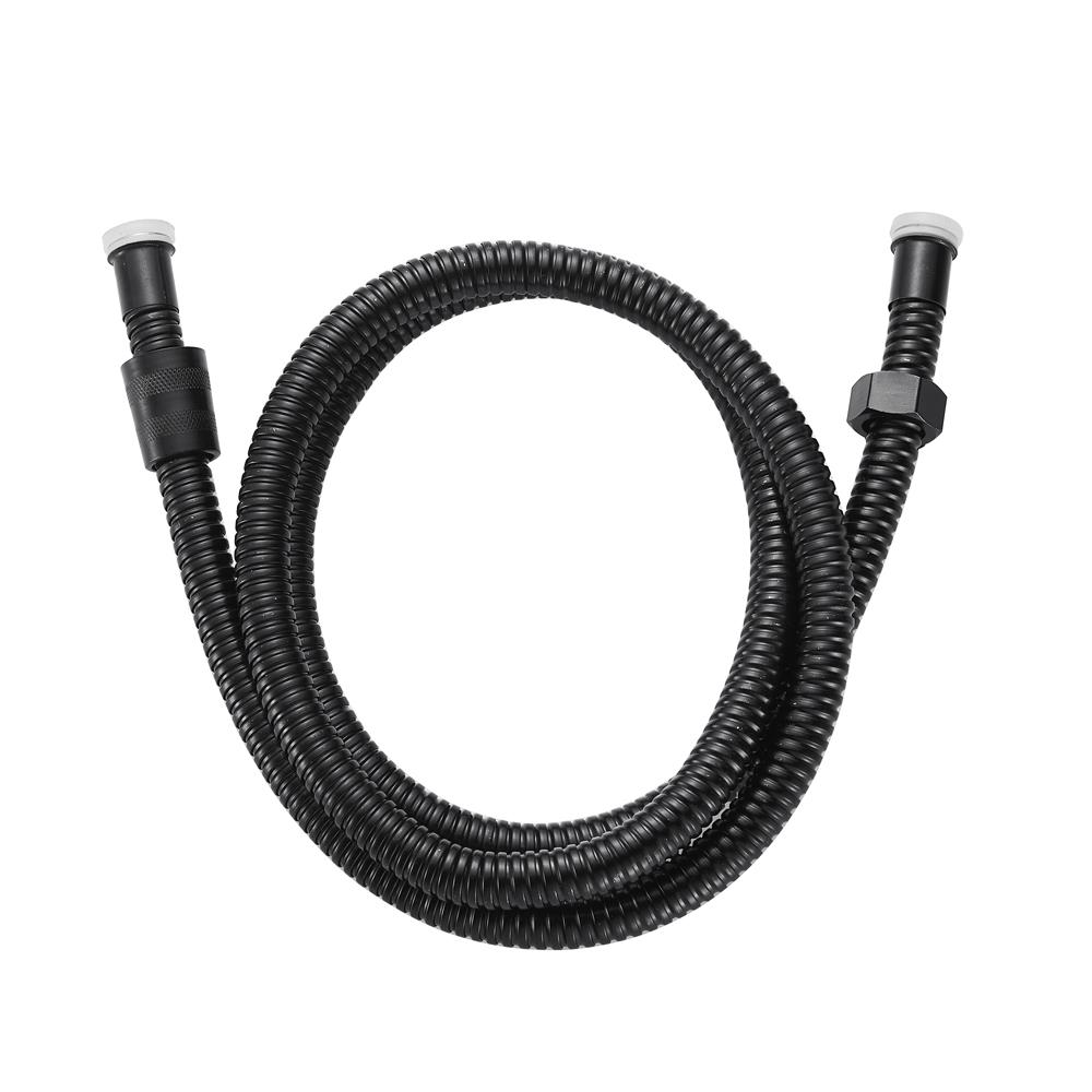 สายฝักบัวสเตนเลส RASLAND RA HOSE-120-BLK 120 ซม.