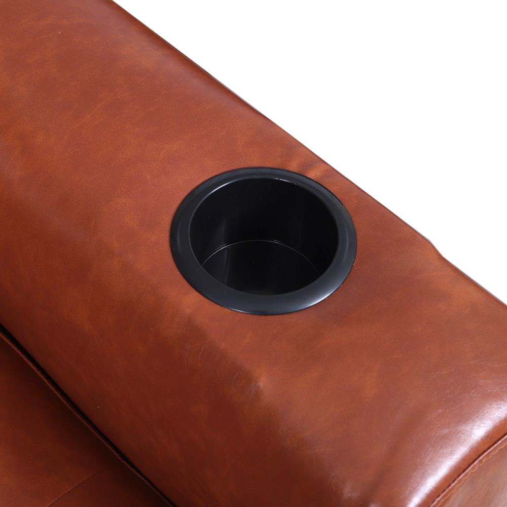 โซฟาเบด AS FURNITURE CHARLOTTE LBWB21 PVC สีน้ำตาลอ่อน