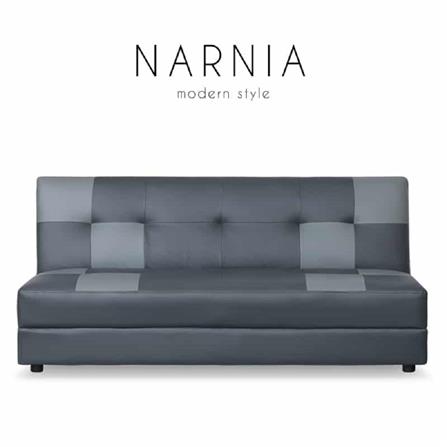 โซฟาเบด AS FURNITURE NARNIA PVC สีเทา_4