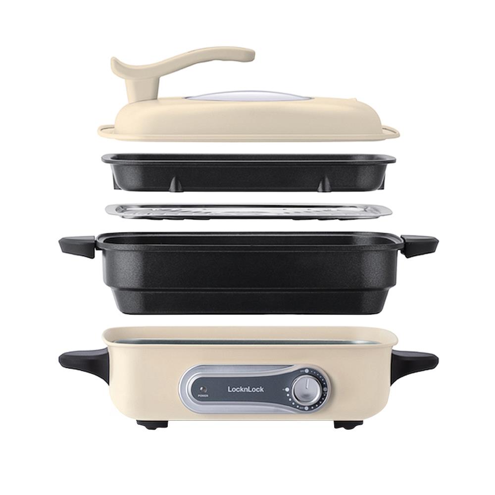 หม้ออเนกประสงค์ LOCKNLOCK EJP543IVY 4.5 ลิตร