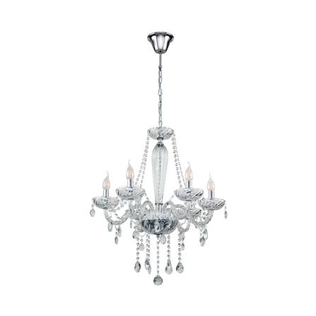 ไฟช่อ EGLO BASILANO สีใส 6 หัว