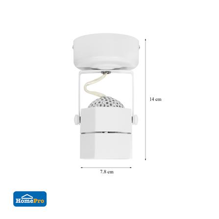 แทรคไลท์ ติดผนัง GU5.3 CARINI CS15SBK สีขาว_6