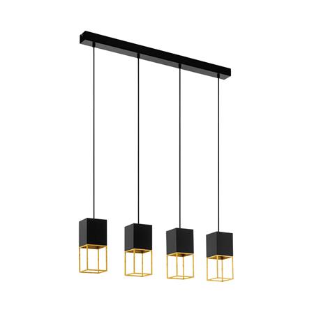 ไฟช่อ EGLO MD MONTEBALDO 97734 โลหะ สีดำ/ทอง 4 หัว