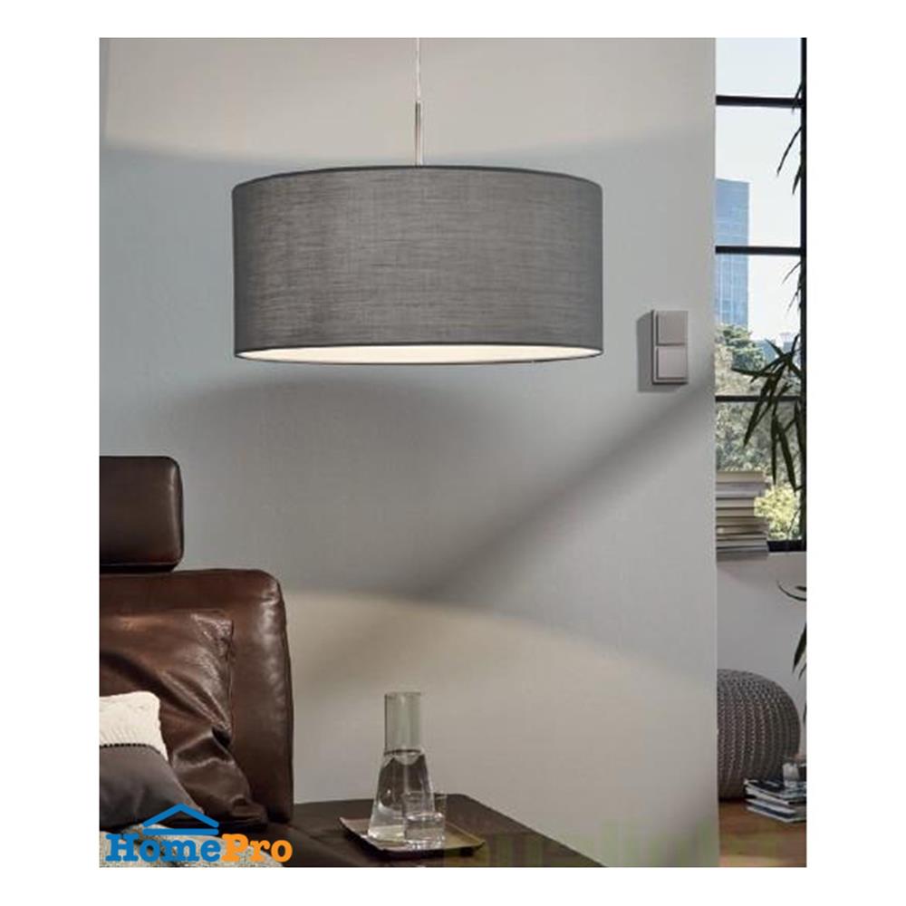 ไฟช่อ EGLO MD PASTERI 96381 ผ้า สีน้ำตาลรมดำ 1 หัว