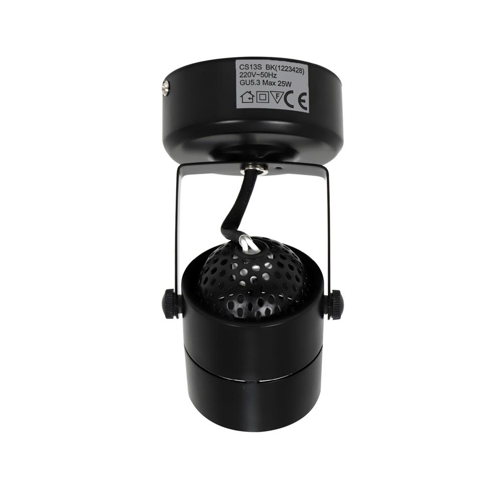 แทรคไลท์ ติดผนัง GU5.3 CARINI CS13SBK สีดำ