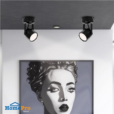 แทรคไลท์ ติดผนัง GU5.3 CARINI CS15SBK สีดำ_4